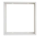 Surface mounting frame white RAL 9016, height 5cm, for LED Panels 625x625, pluggable quick mounting