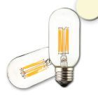 E27 T45 8W, 360°, blanc chaud, dimmable
