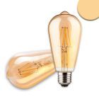 E27 Vintage Line LED ST64 bulb 8W ultrawarm white, dimmable