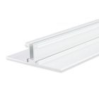 Profilo LED 2SIDE alluminio verniciato a polvere bianco, 200cm