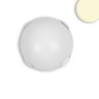 Applique murale LED Up&Down 4*1W CREE, IP54, blanc sable, blanc chaud