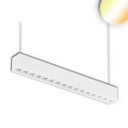 LED Surface mounted/hanging light linear grid 20W, stackable, white, 3000|3500|4000K