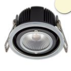 Faretto LED da incasso Sys-68, 10W, IP65, bianco caldo, Push o DALI dimmerabile (cover escl.)