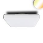 LED Ceiling/wall light 24W, white, angular, 328x328mm, IP54, ColorSwitch 3000|4000K
