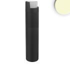 LED Wegeleuchte Poller-6, 70cm, 6W, sandschwarz, warmweiß