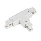 3-PH S1 T-connector N-conductor left, protective conductor right, white