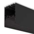 LED Leuchtenprofil LAMP40 Up&Down Aluminium schwarz pulverbeschichtet, 200cm