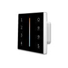 Sys-Pro dynamic white 4 zones built-in touch remote control + DMX output, black, 230V