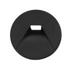 Collerette aluminium rond 2 noir pour Sys-Wall68