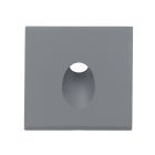 Collerette aluminium carré 1 gris foncé pour Sys-Wall68