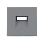 Collerette aluminium carré 3 gris foncé pour Sys-Wall68