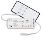 LED bianco dinamico push/RF PWM dimmer MiniAMP incl. telecomando 12-24V DC, 5A
