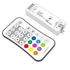 Controller LED FUNK SPI per 8 - 1024 pixel incl. telecomando, 12-24V DC, 8A