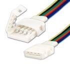 Clip connector with cable (max. 5A) C1512 for 5-pole IP20 flex stripes with width 12mm, pitch >12mm