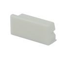 End cap EC75W white for profile PURE14 S, 1 pc
