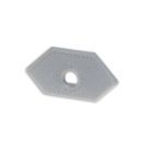 Tappo terminale E205 per profilo per piastrelle LED angolo esterno, con cavo passante, 1 pz.