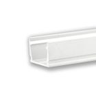Profilo montato a superficie LED SURF10 alluminio bianco RAL 9010, 300 cm