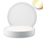 Plafoniera LED PRO bianca, 24W, rotonda, DN225, ColorSwitch 2700|3000|4000K, dimmerabile
