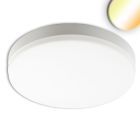 LED Ceiling/wall light 18W, white, IP54, with motion sensor+emergency light function 3000|4000|5000K