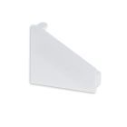 End cap EC110 white for profile CORNER18, left 1 pc