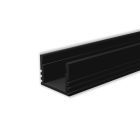 LED mounting profile MAXI-AB V2, black RAL9005 L: 200cm