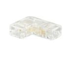 Connettore angolare di contatto (max 4A) K2-25 per strip LED IP20 a 2 poli con larghezza 5 mm