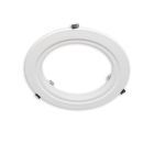 Hole cutout adapter ring for downlights, with springs, white, ID 201mm - OD 287mm