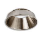 Cover for LED spot and LED module SYS-GU10, brushed nickel, recessed, UGR