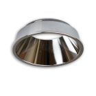 Cover for LED spot and LED module SYS-GU10, aluminum polished, recessed, UGR