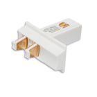 Track48 Multi X connecteur au module de base, pour rail apparent, blanc, max. 6A, 4 pôles