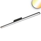 3-PH Linear light prismatic, 120cm, 42-56W, black, 3000|3500|4000K, CRI90