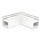 LAMP30 V1 90° corner, welded, 120x120mm, white RAL 9003, excl. cover