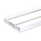 Curtain profile Curtain10 DOUBLE, white RAL9010, 200cm