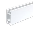 Curtain profile Curtain10 ONE HIGH, white RAL 9010, 200cm