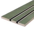 Plaster 10 Double Plaque de plâtre pour pièces humides 12,5mm, avec insert profilé et diffuseur 1m