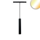 Track48 luminaire suspendu Tuyau noir, 7W, 36°, UGR