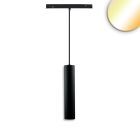 Track48 luminaire suspendu Tuyau noir, 12W, 36°, UGR