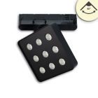 Faretto per binario trifase MATRIX, 20W, 40°, nero, 3000K, UGR