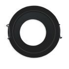 Einbaurahmen für MR11/GU10 Mini Spots, rund, schwarz
