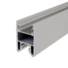Profilo LED HALON alluminio verniciato a polv. argento, 200cm, striscia di raffreddamento scorrevole