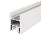 Profilo LED HALON alluminio bianco RAL 9003, 300cm, striscia di raffreddamento scorrevole
