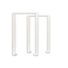 Staffa di montaggio Z64 per profilo HALON per montaggio a soffitto, 2 pz, bianco