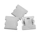 Set d'embouts de finition EC134 pour profilé LED GROUND-OUT16, plastique, 3 pièces