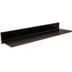 Regalausleger 170 für Versa Wandprofile, Traglast 45kg, Aluminium, schwarz, 122cm