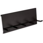 Kellenhalter für Versa Wandprofile, schwarz, 20cm
