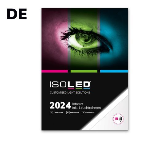 ISOLED® 2024 DE - Pannelli radianti a infrarossi inclusa cornice luminosa