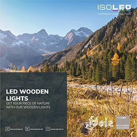 Versatile wooden luminaires for a stylish ambience!