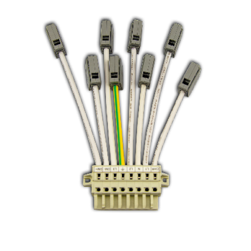 Einspeiseadapter f&uuml;r Stromzufuhr ins Schienensystem