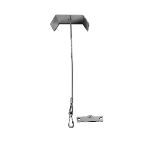 Sicherungsseil zur Befestigung am Schienensystem